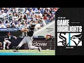 HIGHLIGHTS White Sox Shut Out Blue Jays to Win Series 7 19 26