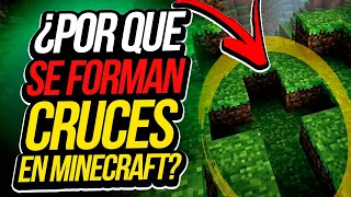¿Por que se FORMAN CRUCES en Minecraft? El MISTERIO detrás de todo