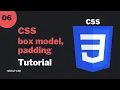 CSS Box Model Content Padding Border Margin Padding CSS Beginner Tutorial Bangla