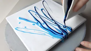 (1263) Big Splash | One-Cup Pouring Idea |Just Acrylic Paint & Water | Designer Gemma77