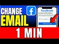 How To Change Email On Facebook 2026 Fast And Easy