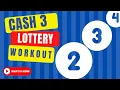 Cash 3 - Mississippi Lottery Workout
