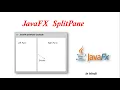 JavaFX Tutorial splitpane in javafx