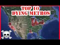 Why Americans are FLEEING These 10 Metros The Top 10 US Metro Areas LOSING Population