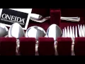 ONEIDA COMMUNITY 48 PIECE SILVER PLATED CUTLERY SET in Quality Display Case Used in VGC