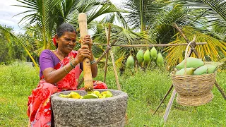 MANGO 🥭  Idi Rasam Recipe | Mango Thooku Cooking in Village | Village Food