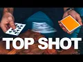 VISUALLY Shoot Cards From The Deck - TOP SHOT CARD TRICK TUTORIAL