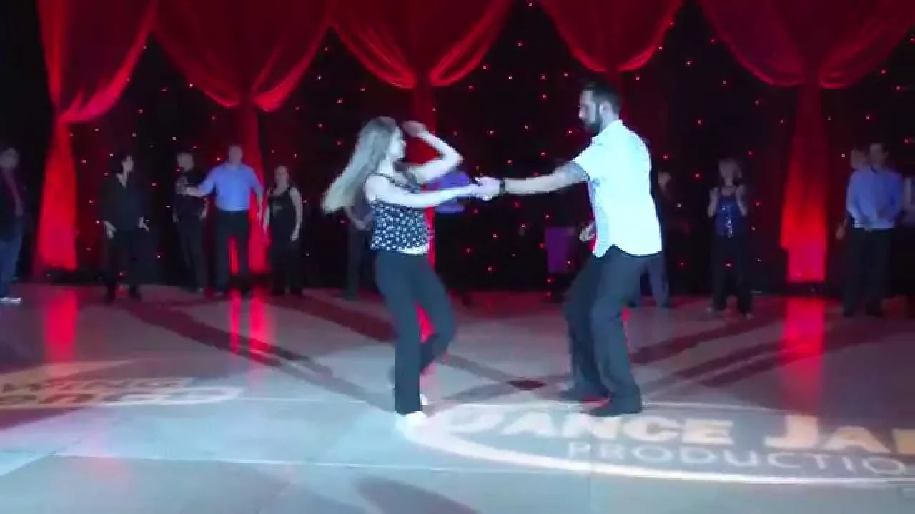 DCSX 2015 Open Strictly Final   Ben Hooten & Allysa Gillespie