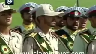 الجيش الايراني لا يعرف  يقرأ القرآن مهيب لايفوتك الفيديو       دندنها
