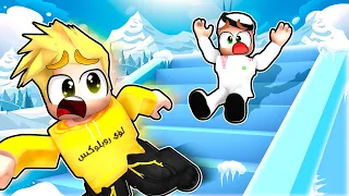 لؤي وسلطان يطلعون درج الجليد      دندنها