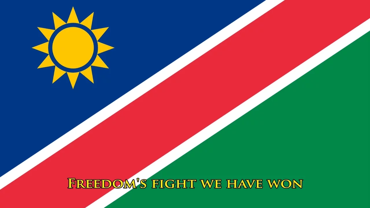 National anthem of Namibia (English lyrics)