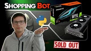How to create a Python Bot to auto-buy a GPU using Selenium Easily