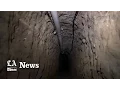 shows the escape of Joaquin El Chapo Guzman