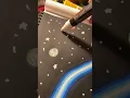 Drawing A Space Scene