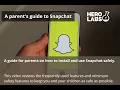 A parent s guide to Snapchat