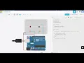 LED Blinking using Button TinkerCad Embedded System