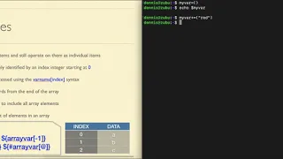 bash4 08 Array Variables part 1