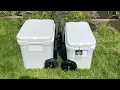 Yeti Roadie 32 vs 48 wheeled cooler