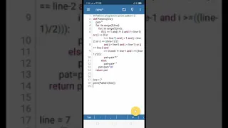 Python program to print the pattern G