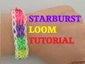 STARBURST Original Method Rainbow Loom bracelet Tutorial l JasmineStarler