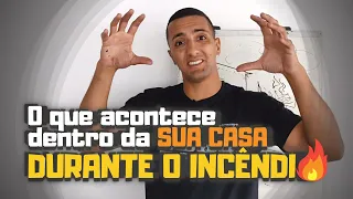 Como é a PROPAGAÇÃO DO FOGO em AMBIENTE FECHADO