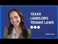 Texas Landlord Tenant Laws Rights You Need to Know