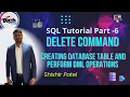SQL DELETE Query Delete Single Multiple Rows SQL Training Part-6