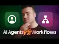 Lagu AI Agents vs. workflows, clearly explained with realistic examples