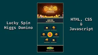 Download Lucky Spin Higgs Domino Island With HTML,CSS and Javascript #1 MP3