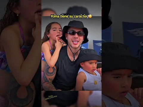 KIMA ENOJADA CON SU PAPÁ 😳 | #jukilop #shorts #kimberlyloaiza