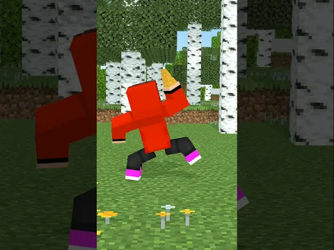 I steal cheese 😂JJ in Minecraft - Maizen Minecraft animation