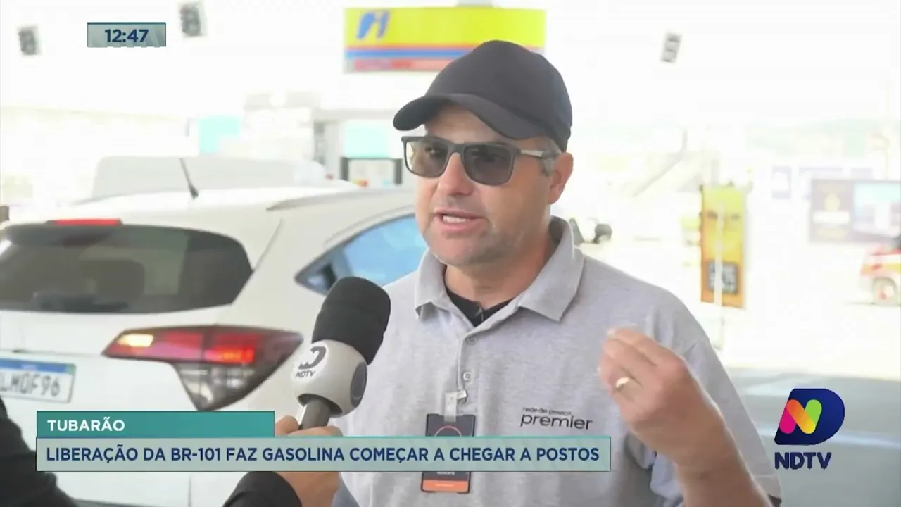 Liberação da BR-101 faz gasolina começar a chegar a postos