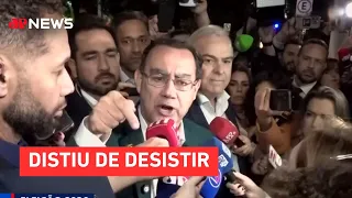 Augusto Cury desiste de participar do debate após ausências de Lula e Flávio | ELEIÇÕES 2026