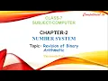 Binary Addition Subtraction and Multiplication Revision and Introduction of Binary Division Class 7
