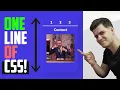 Smooth Scrolling with 1 line of CSS