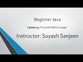 STEM Young Learners Camp - Beginner Java Lesson 5