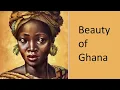 Download Lagu Beauty Of Ghana - Portrait Paintings Of African Women - AI Generated - AI Art - Lookbook