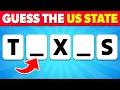 Guess The US States Without Vowels Easy Medium Hard Impossible Levels