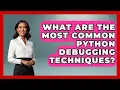 What Are the Most Common Python Debugging Techniques Learn To Troubleshoot News