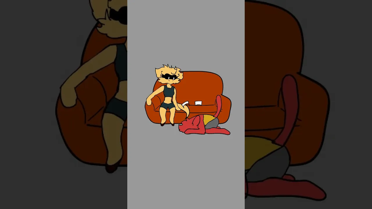 COMENTÁRIO INFAME #animation #artedigital #furry