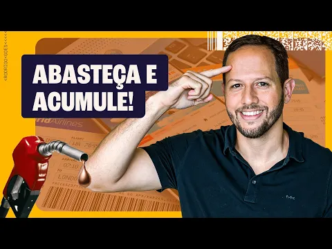 eu demonstrando como acumular milhas abastecendo no posto