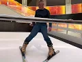 The ski machine lets you fully enjoy the fun of skiing