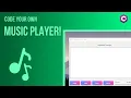 C Beginner Project Code a Modern Music Player - Easy tutorial