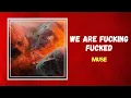 Download Lagu Muse - We Are Fucking Fucked (Lyrics)