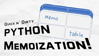 Memo Tables and the Magic of Higher Order Functions in Python