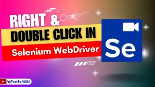 How to do Right and Double Click in Selenium WebDriver