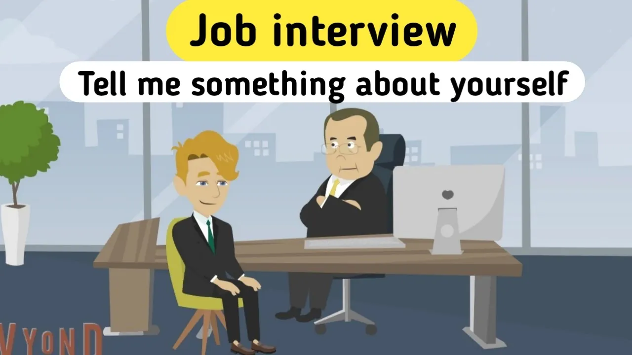 Outline Video Job interview in English | Job interview questions and answers | Learn English | Sunshine English