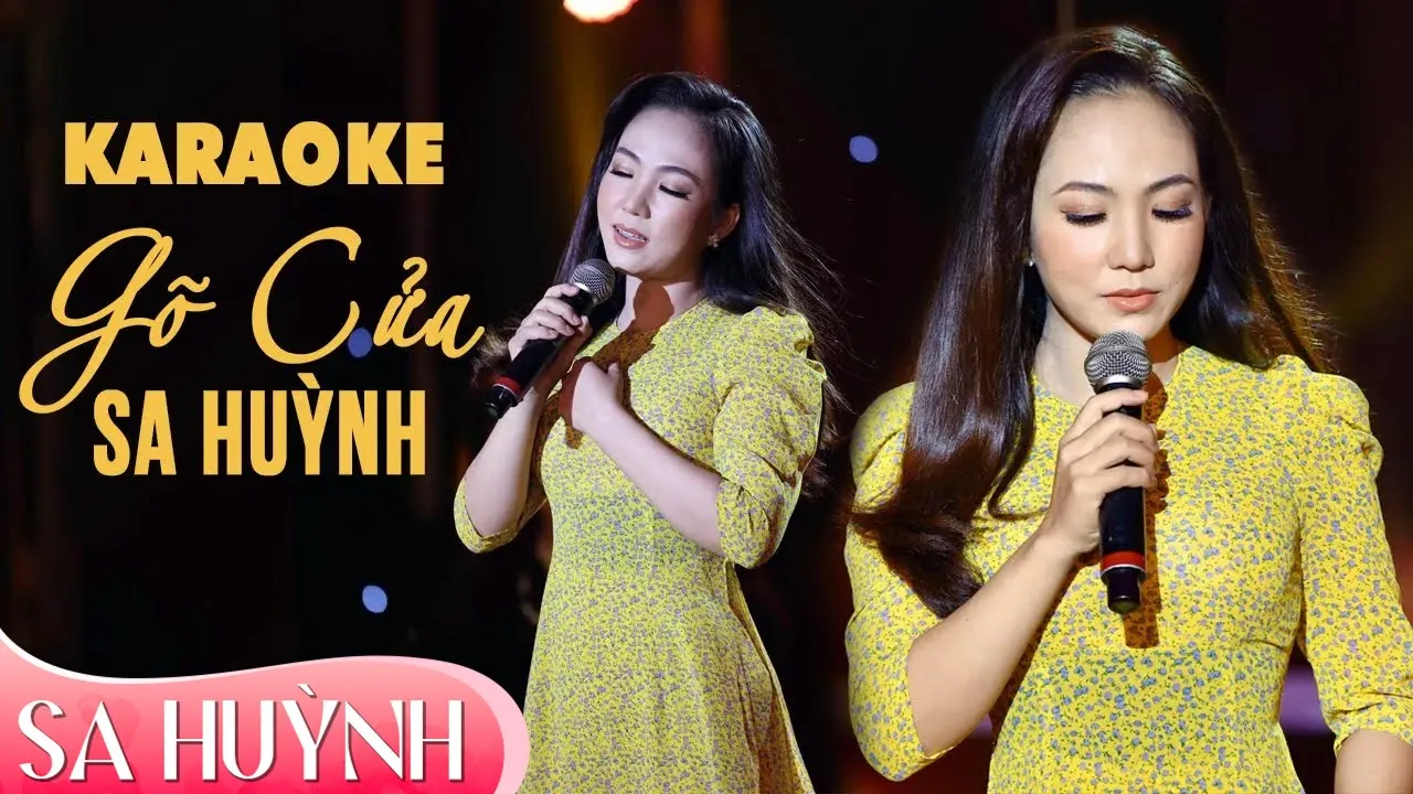 [KARAOKE] Gõ Cửa - Sa Huỳnh (Beat chuẩn)