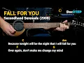 Download Lagu Fall For You - Secondhand Serenade (Easy Guitar Chords Tutorial with Lyrics)
