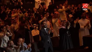 أنغام تغالب دموعها أمام حب الجماهير   تصفيق حار وهتاف من القلب   صوت مصر شرفتنا في جدة دندنها